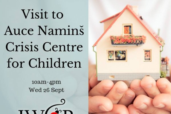 Visit to Auce Namins crisis center