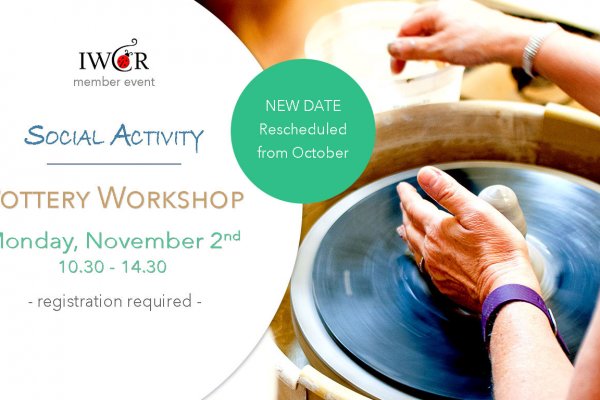 Pottery Workshop Nov 2nd – Cancelled