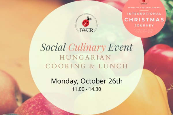 Hungarian Cooking – to be rescheduled