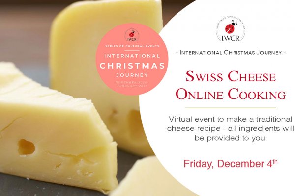 Swiss Cheese Online Cooking Event, Dec 4th